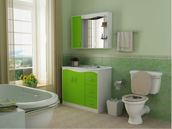 Chọn tủ chứa đồ nhỏ hợp với nhu cầu sử dụng trong phòng tắm